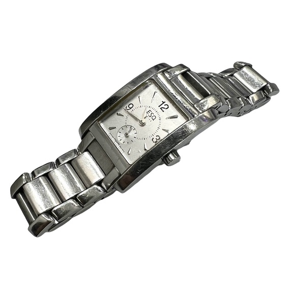 ESQ. ESQUIRE STAINLESS STEEL WATCH
